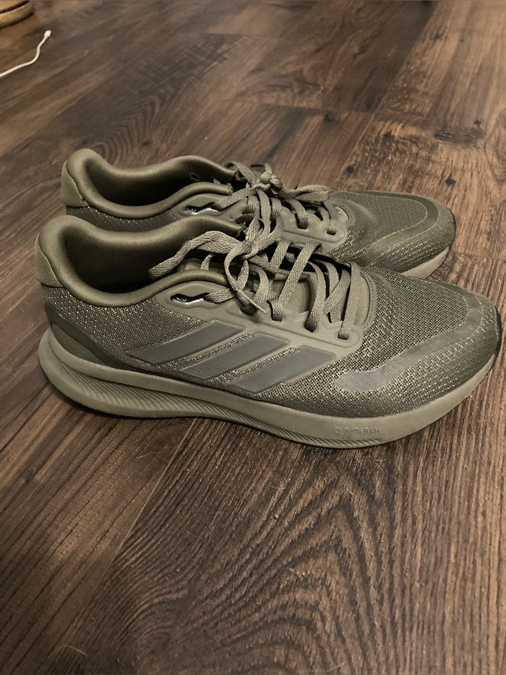 adidas Men's Olive Green Casual Running Sneakers